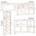Armarios Lavanderia 4 Modulos MDF 270 cm Tosc Freijo Freijo MXM