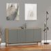 Balcao Buffet 4 Portas 1 Gaveta 165 cm 2155 Oak Ferrolack Milani Store