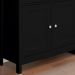 Balcao Buffet 4 Portas 4 Gavetas 154 cm R626 Preto Dtall