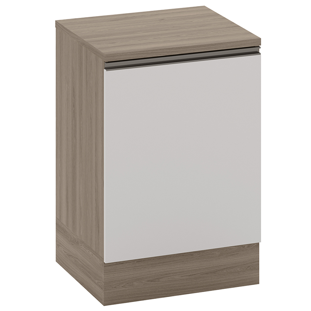 Balcao Com Tampo 1 Porta 58 cm 12539 Etti Carvalho Oak Off White PLN