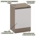Balcao Com Tampo 1 Porta 58 cm 12539 Etti Carvalho Oak Off White PLN