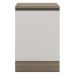 Balcao Com Tampo 1 Porta 58 cm 12539 Etti Carvalho Oak Off White PLN