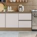 Balcao Com Tampo 120 cm 1P 2G Etti Carvalho Off White PLN