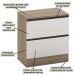 Balcao Com Tampo 1P 1G 80 cm 12538 Etti Carvalho Oak Off White PLN