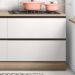 Balcao Com Tampo 1P 1G 80 cm 12538 Etti Carvalho Oak Off White PLN