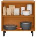 Balcao Com Tampo 2 Portas 80 cm 12639 Raven Freijo Off White PLN
