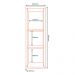 Balcao Cozinha Suspenso 20 cm Vera BVE09 Marrocos MXM