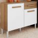 Balcao De Cozinha 2 Portas 105 cm 2012148 Atacama Off White ARMoveis