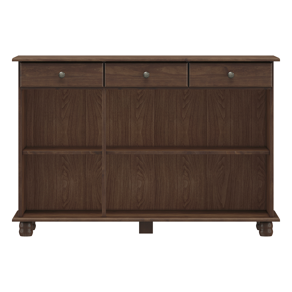 Balcao Madeira Maciça 3 Portas 3 Gavetas 129 cm 8927 Cafe Milani Store