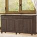 Balcao Madeira Maciça 4 Portas 4 Gavetas 169 cm 8929 Cafe Milani Store