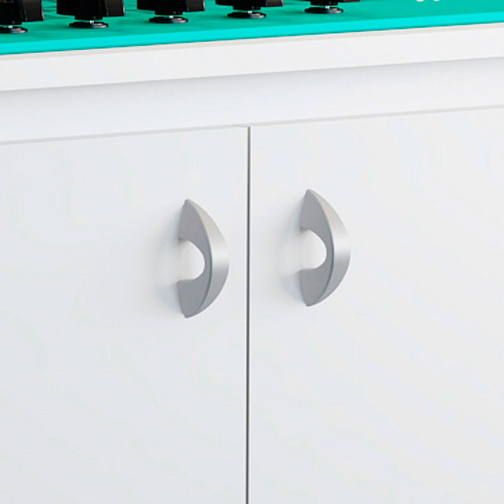 Balcao Para Cooktop 2 Portas 73 cm BA115 Branco Dtall