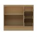 Balcao Para Pia Sem Tampo 2 Pt 3 Gv 120 cm CD1014 Branco Dtall