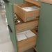 Balcao Pia Com Tampo MDF 120 cm Tosc BT3 TP1 Freijo Jade MXM