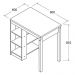 Bancada Ilha Cozinha 3 Prateleiras 90x60 cm CD1022 Branco Dtall