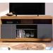 Bancada Rack Para TV 47 Polegadas Yara Noce Milano Preto CLB