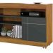 Bancada Rack Para TV 47 Polegadas Yara Noce Milano Preto CLB