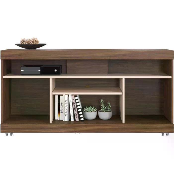 Bancada Rack Para TV 47 Polegadas Yara Nogueira Real Off White CLB
