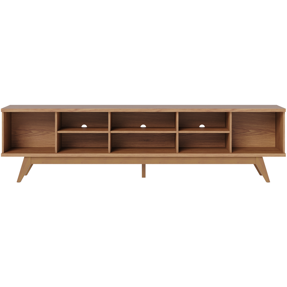 Bancada Rack TV 75 Pol 218 cm Fortaleza Freijo CLB