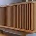 Bancada Rack TV 75 Pol 218 cm Fortaleza Freijo CLB