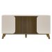 Buffet 4 Portas Sala de Jantar 160 cm 4505 Off White Pinho ARLY