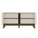 Buffet 4 Portas Sala de Jantar 160 cm 4505 Off White Pinho ARLY