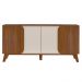 Buffet 4 Portas Sala de Jantar 160 cm 4506 Cedro Off White ARLY