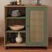 Buffet Aparador 1 Porta 80 cm 4535 Carvalho Menta ARLY