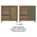 Buffet Aparador 1 Porta 80 cm 4535 Carvalho Menta ARLY