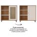 Buffet Aparador 1 Porta 80 cm 4676 Cinamomo Off White ARLY