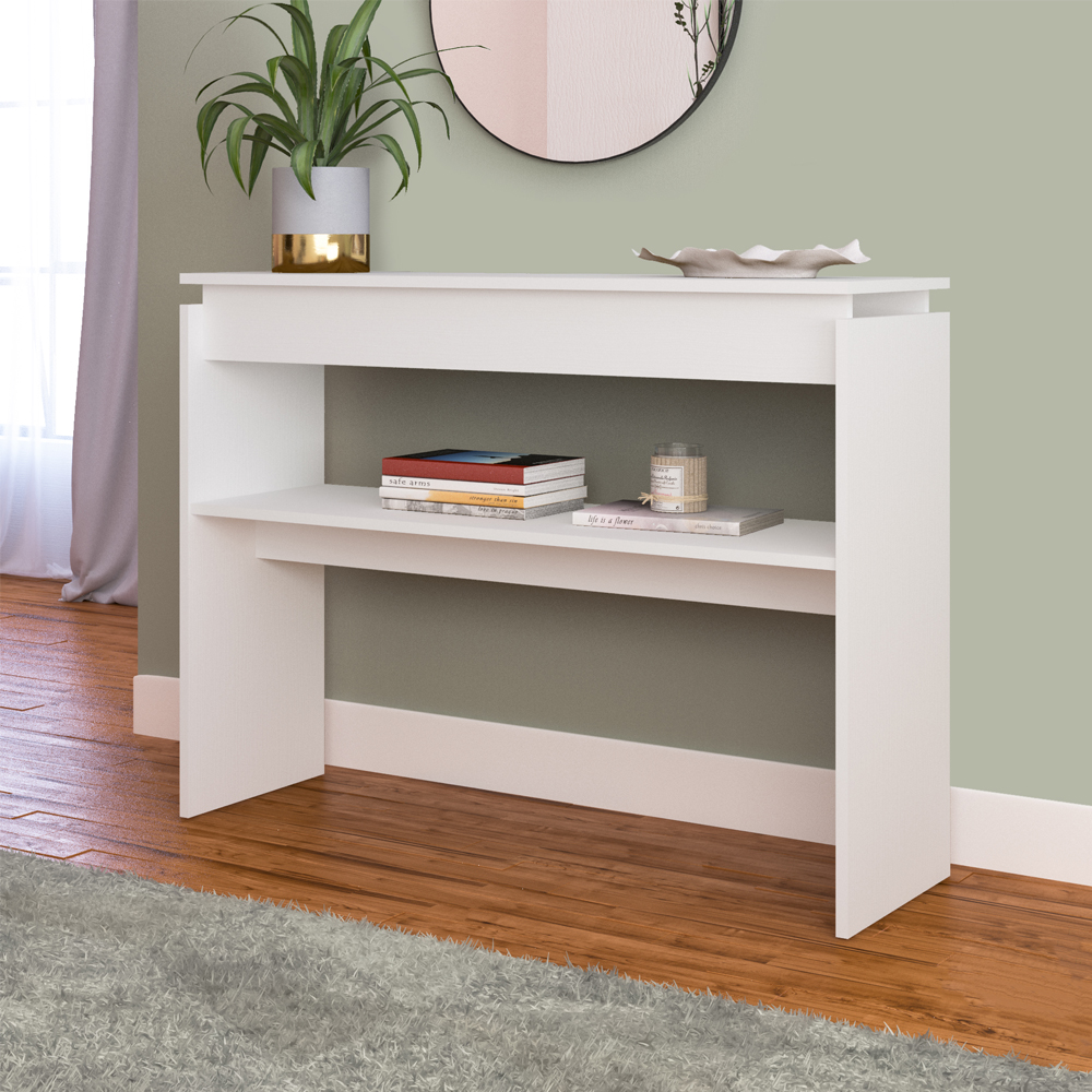 Buffet Aparador 1 Prateleira 100 Cm Branco ARLY