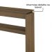 Buffet Aparador 1 Prateleira 100 Cm Cinamomo ARLY