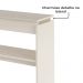 Buffet Aparador 1 Prateleira 100 Cm Off White ARLY