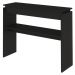 Buffet Aparador 1 Prateleira 100 Cm Preto ARLY