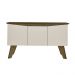 Buffet Aparador 3P Bordas Invertidas Pinho Off White ARLY