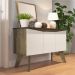 Buffet Aparador 3P Bordas Invertidas Pinho Off White ARLY