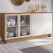 Buffet Bancada 4 Portas 160 cm Vitoria Off White Freijo CLB