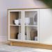 Buffet Bancada 4 Portas 160 cm Vitoria Off White Freijo CLB
