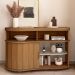Buffet Porta de Correr 120 cm 4736 Cinamomo Off White ARLY