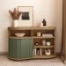 Buffet Porta de Correr 120 cm 4737 Carvalho Off White Menta ARLY