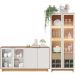Buffet Vitoria E Cristaleira Guanabara Off White Freijo CLB
