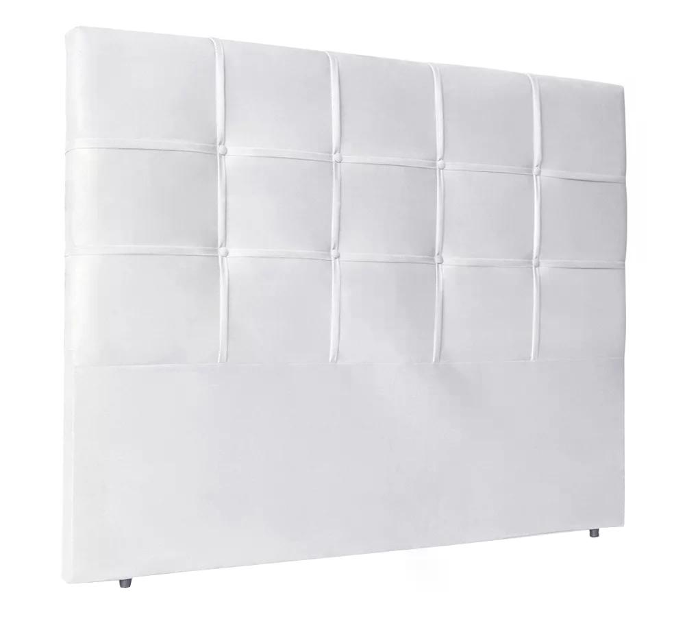 Cabeceira Casal 140cm Daiana Corano Branco ID Milani Store