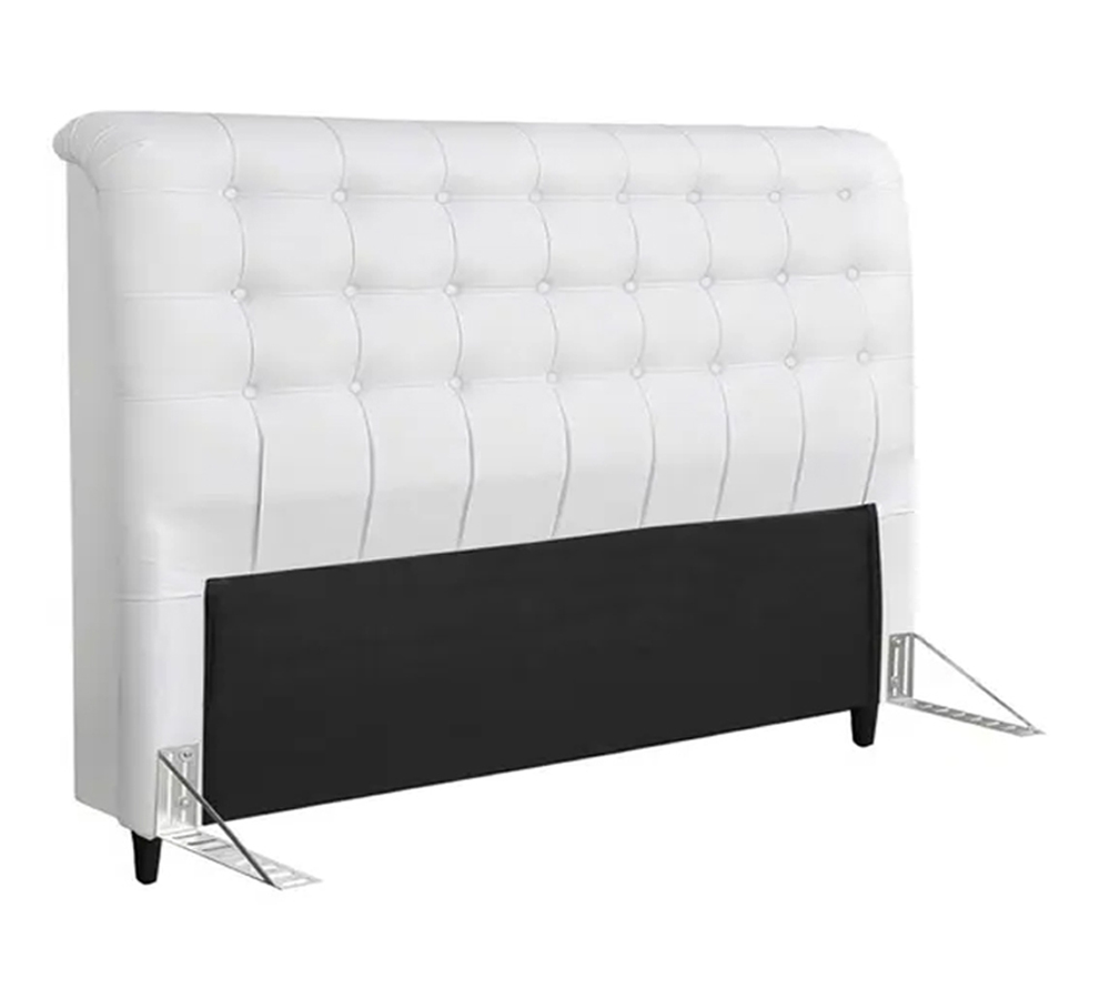 Cabeceira Casal 140cm Damares Corano Branco ID Milani Store
