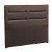 Cabeceira Casal 140cm Isis Suede Chocolate ID Milani Store