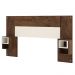 Cabeceira Extensivel 236 cm TOQ 50018 Imbuia Champanhe VLR