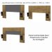 Cabeceira Extensivel 236 cm TOQ 50018 Nature Alasca VLR