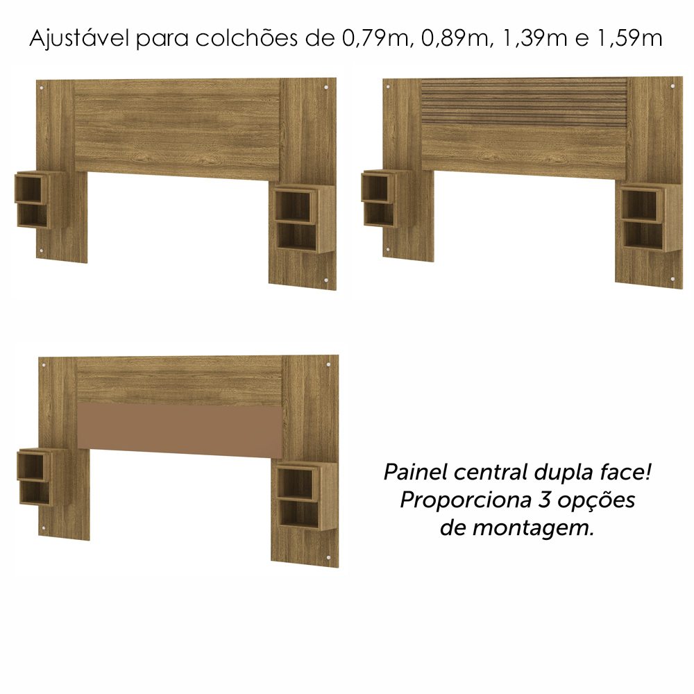 Cabeceira Extensivel 236 cm TOQ 50018 Nature Brisa Camarim VLR