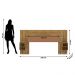Cabeceira Extensivel 236 cm TOQ 50018 Nature Brisa Camarim VLR