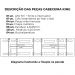Cabeceira Modulada King 200 cm Com Led Boucle Bege Milani Store