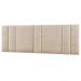 Cabeceira Modulada King 200 cm Com Led Linho Bege VConcept