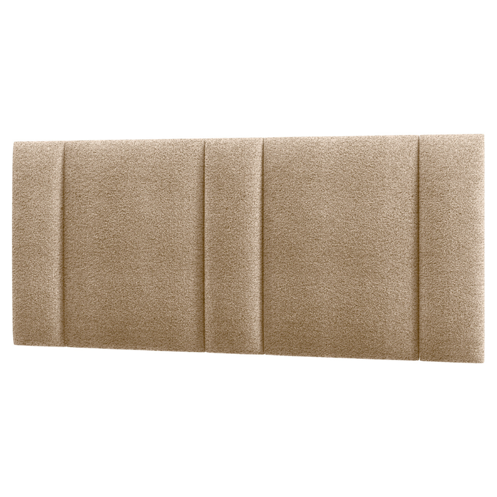 Cabeceira Modulada Queen 160 cm Com Led Boucle Bege Milani Store